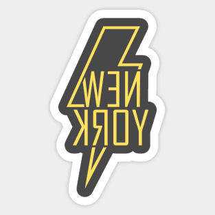 NEW YORK BOLT Sticker